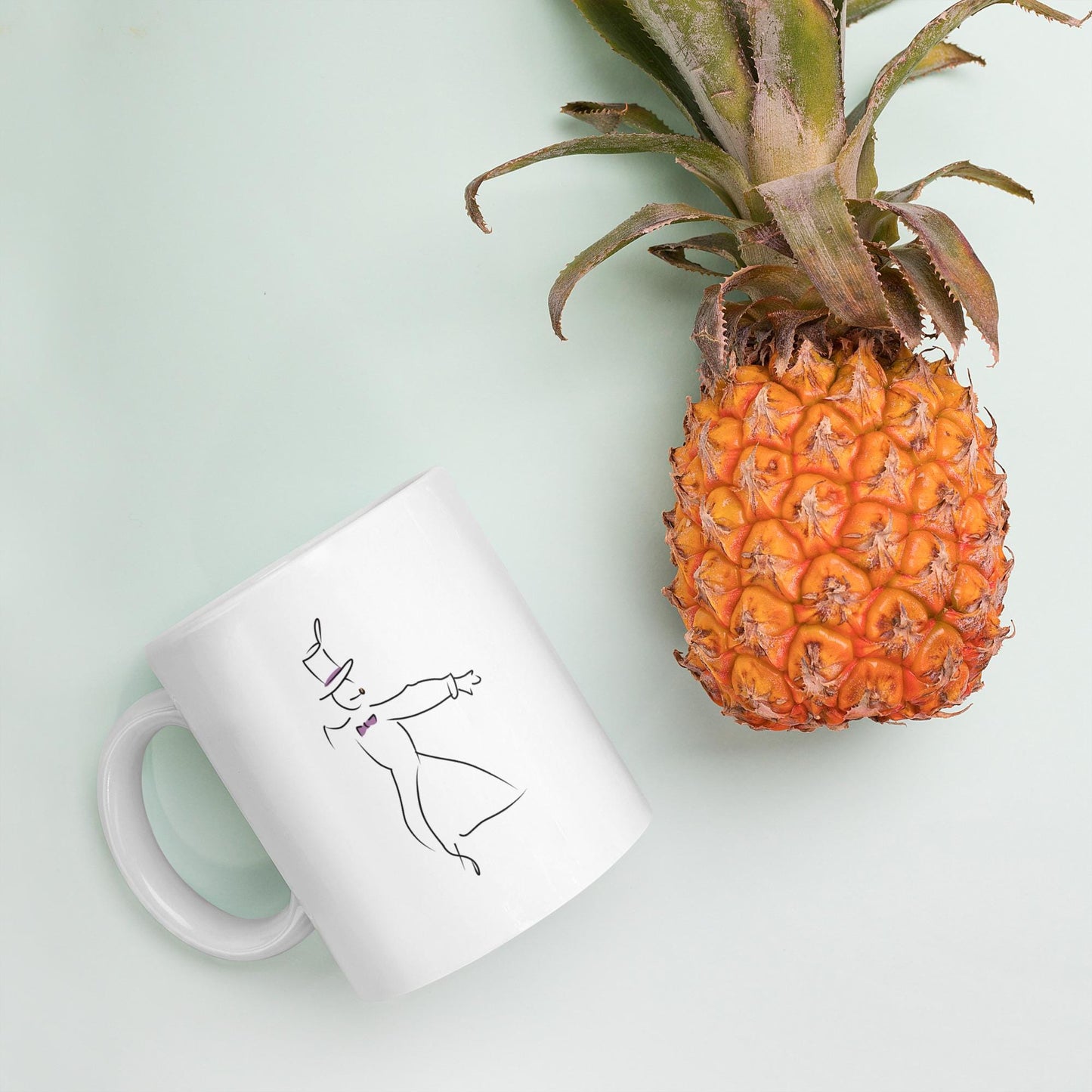 taza Silueta errante - Hecho a mano