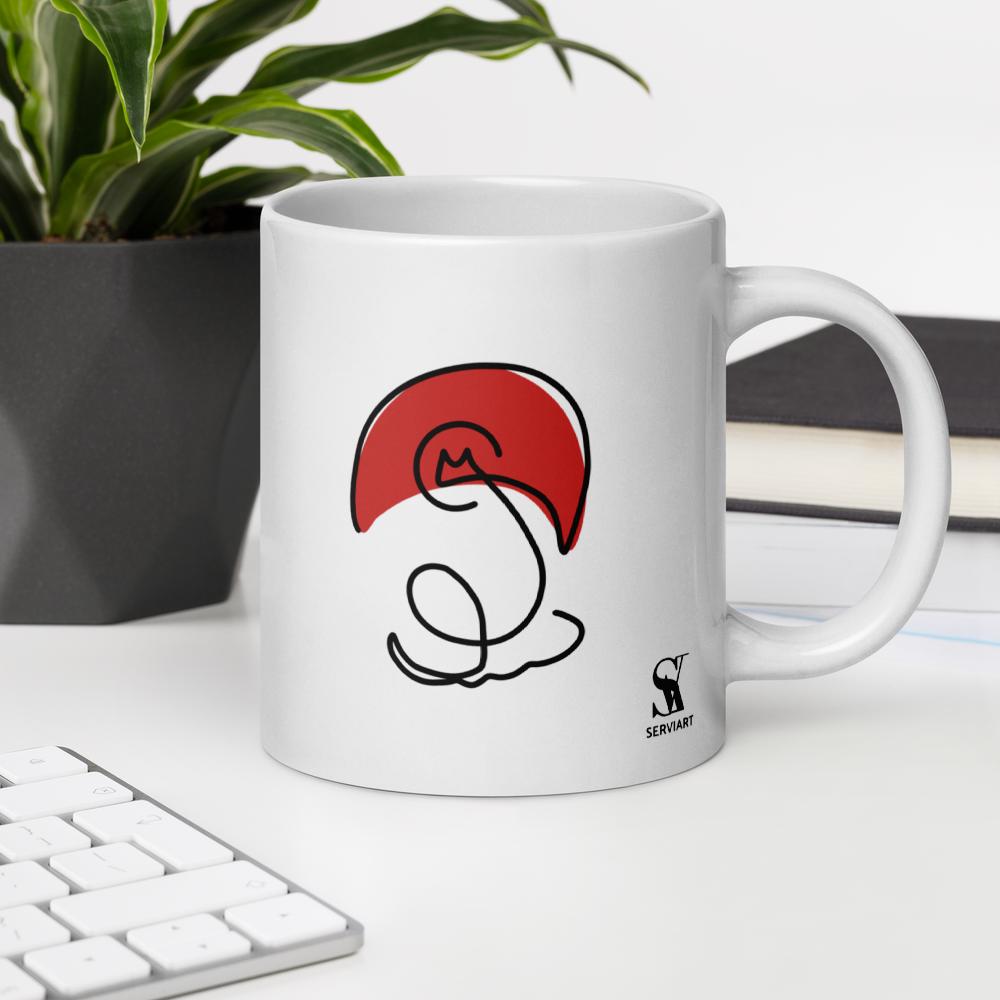 Taza Mario - Hecho a mano