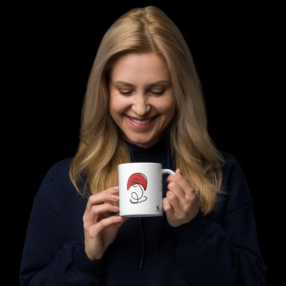 Taza Mario - Hecho a mano