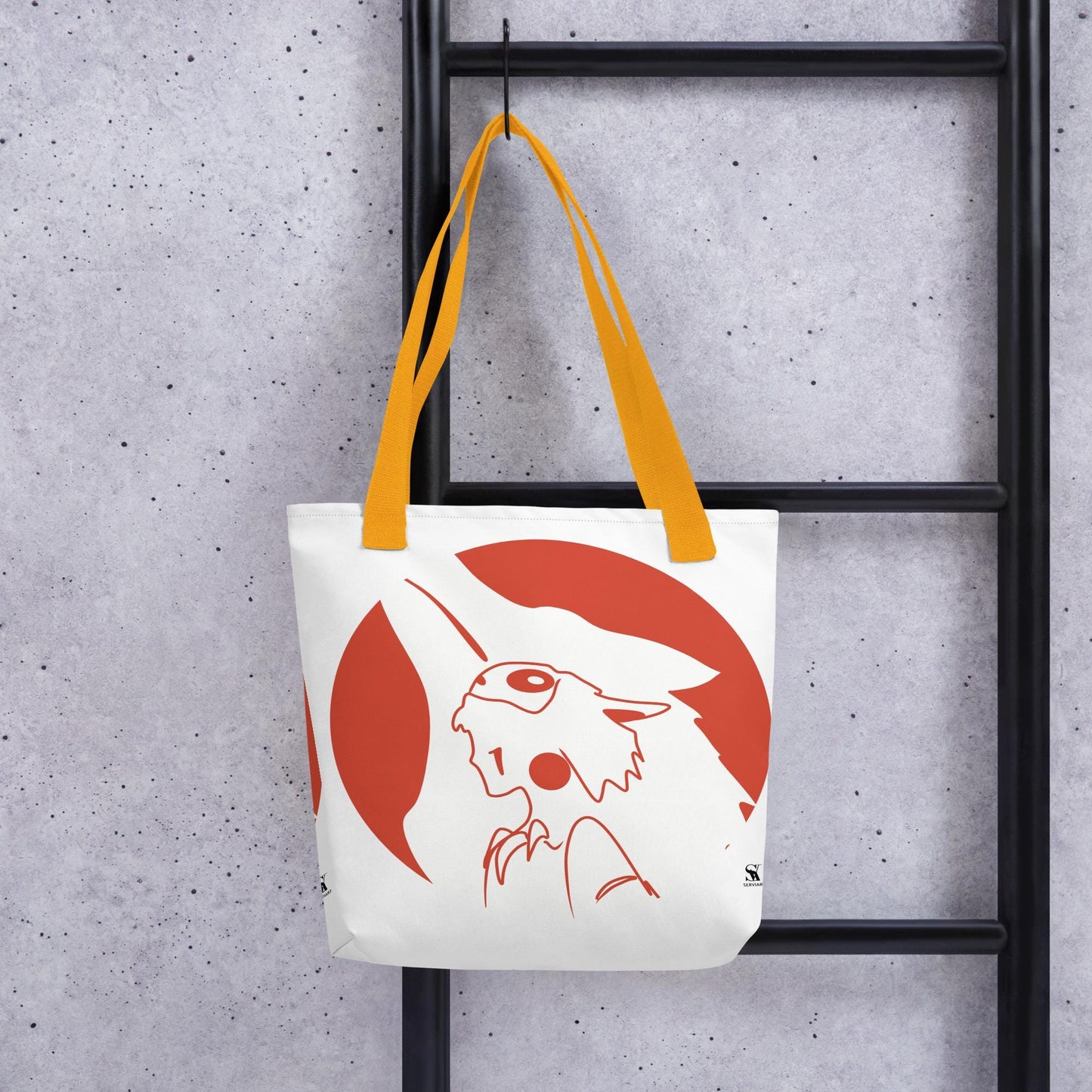 Bolsa de tela Corazón Salvaje - Inspirado en Mononoke