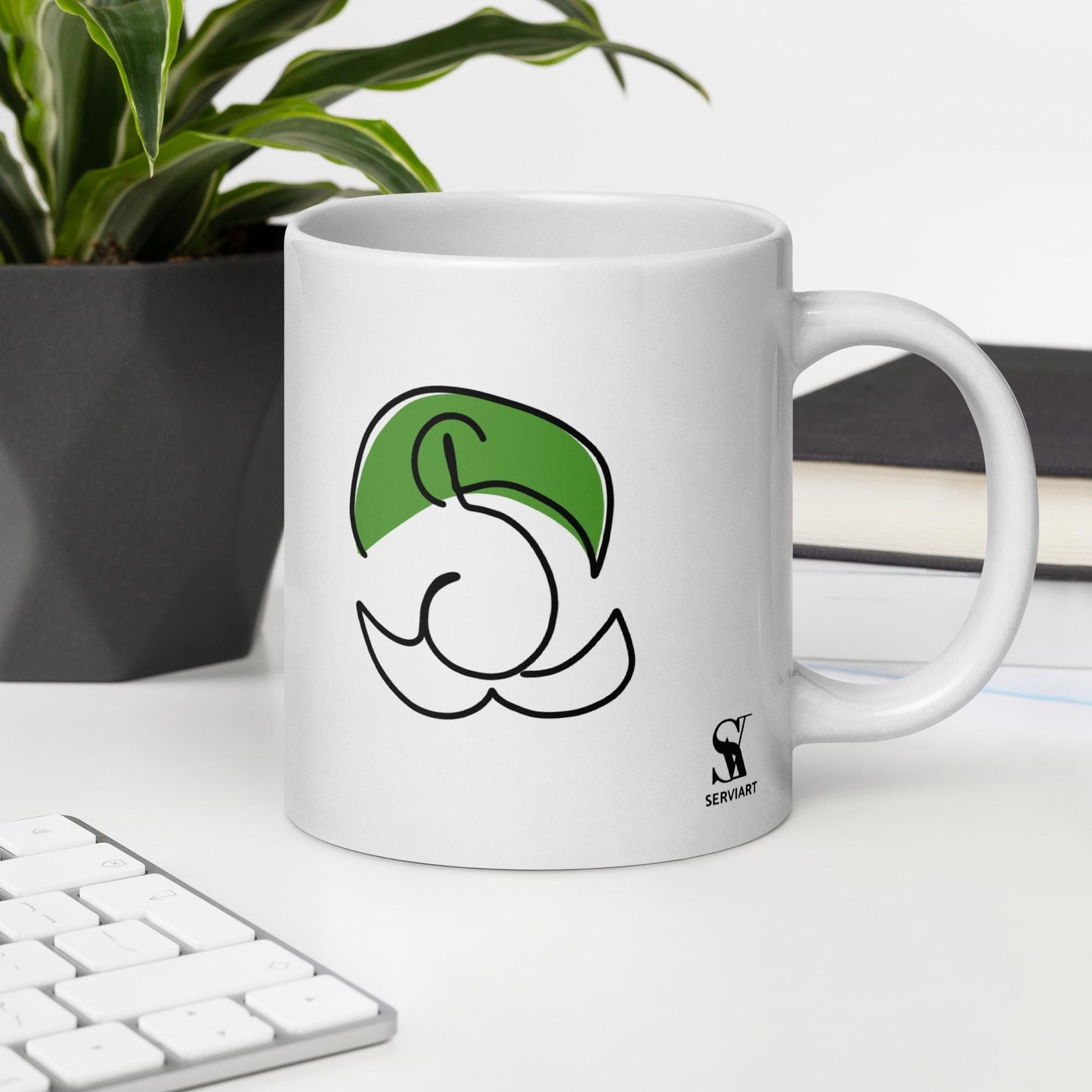 Taza Luigi - Hecho a mano