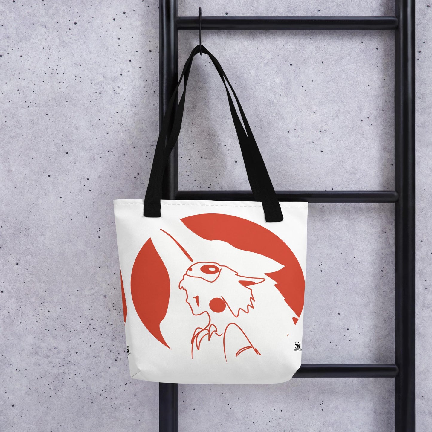 Bolsa de tela Corazón Salvaje - Inspirado en Mononoke