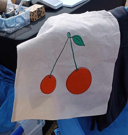 Bolsa de cerezas tote bag