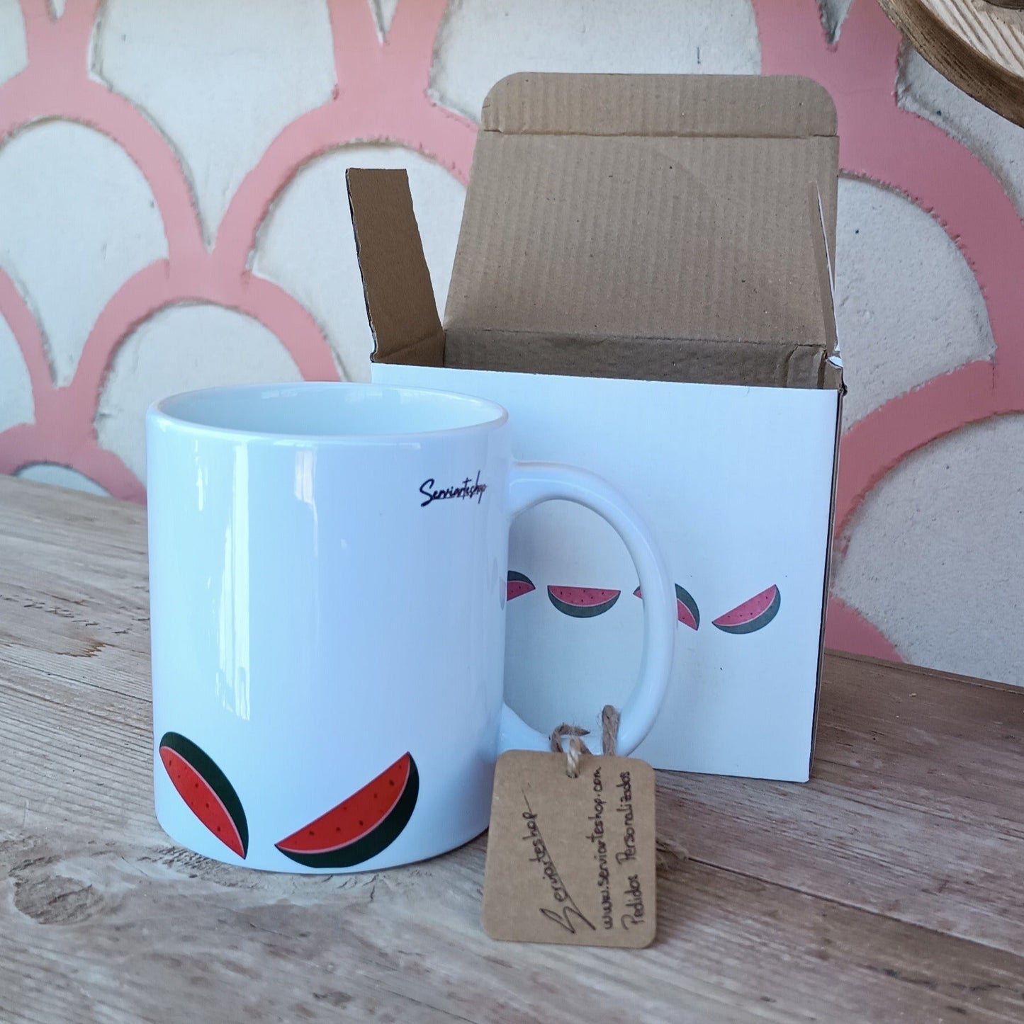 Taza Sabor a verano - Hecho a mano