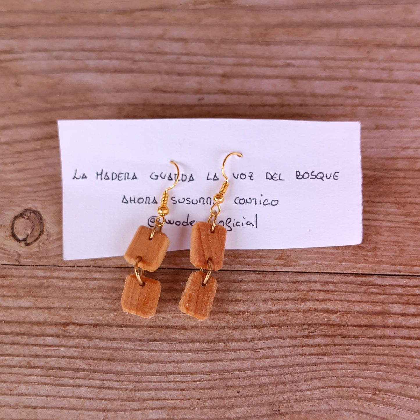 Pendientes Woden