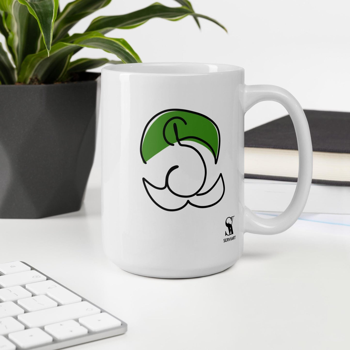 Taza Luigi - Hecho a mano