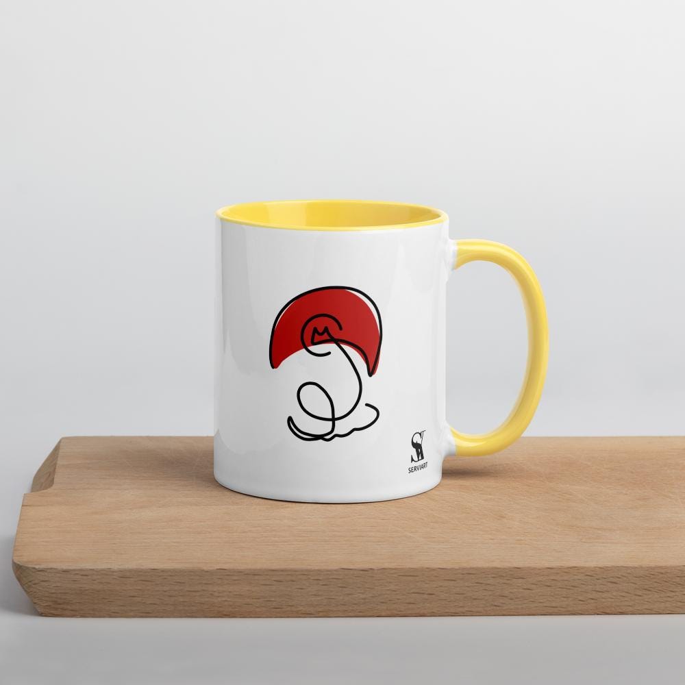 Taza color - Mario