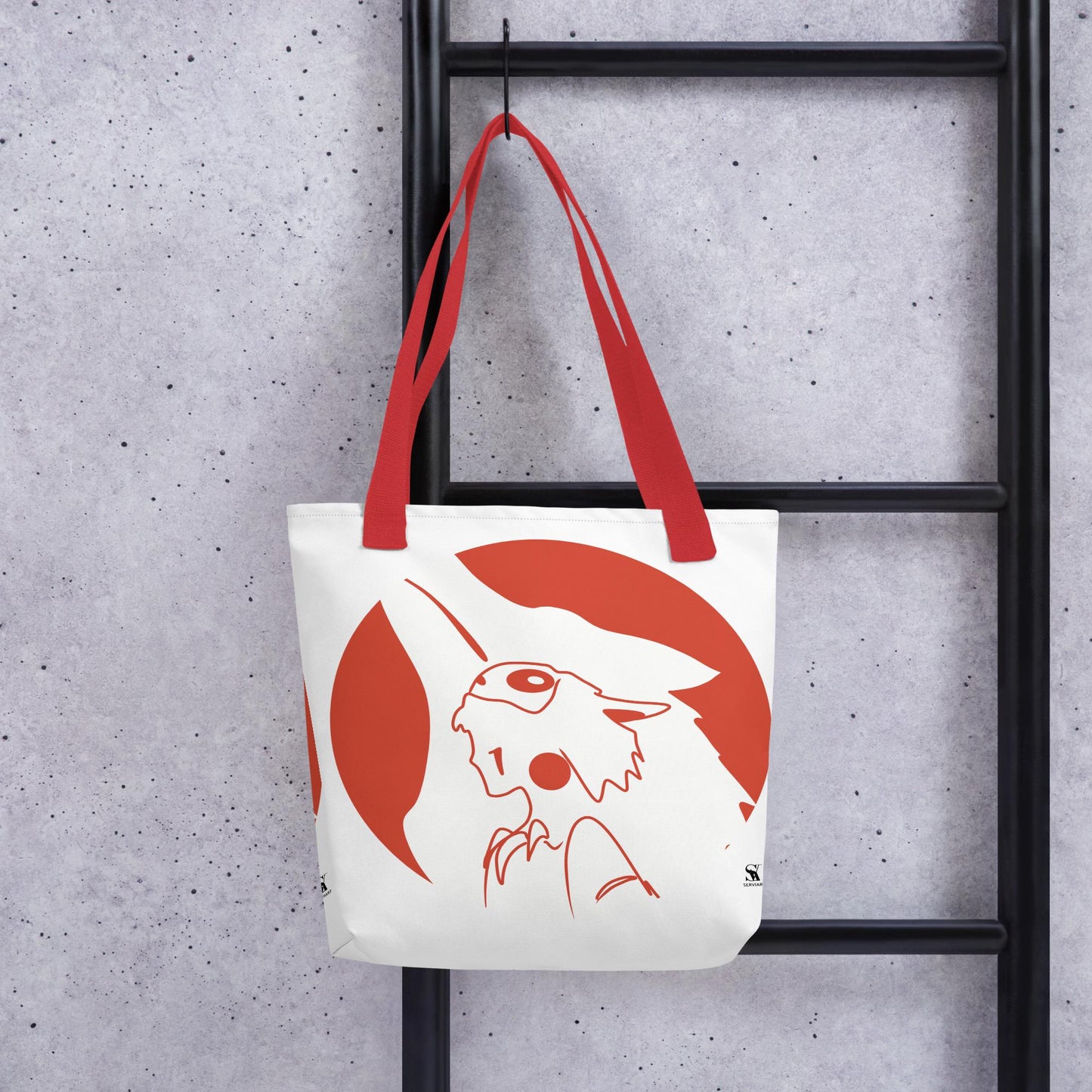 Bolsa de tela Corazón Salvaje - Inspirado en Mononoke