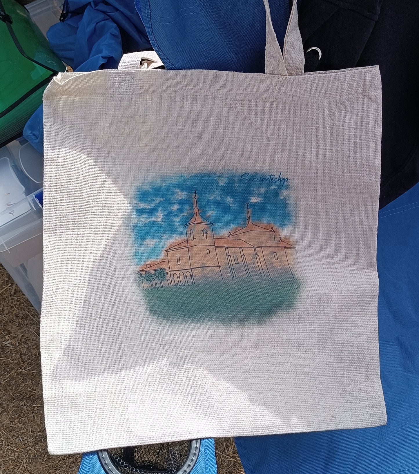 tote bag iglesia del cubillo bolsa