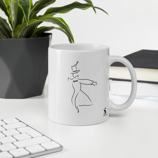 taza Silueta errante - Hecho a mano