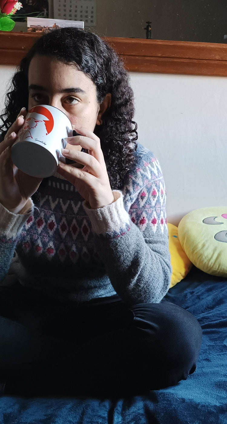 Taza Esencia del Bosque con caja de regalo, ideal para fan de Studio Ghibli – SerViArte