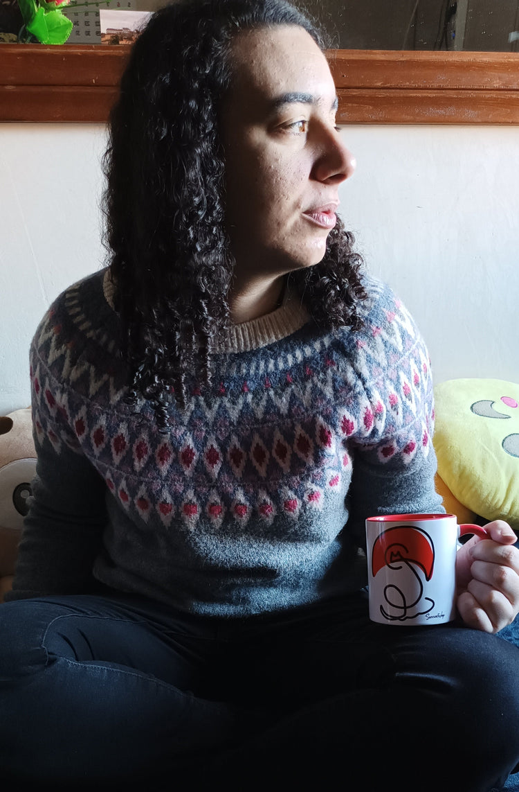 Taza Reino Champiñón embalada para regalo, diseño artesanal inspirado en Nintendo