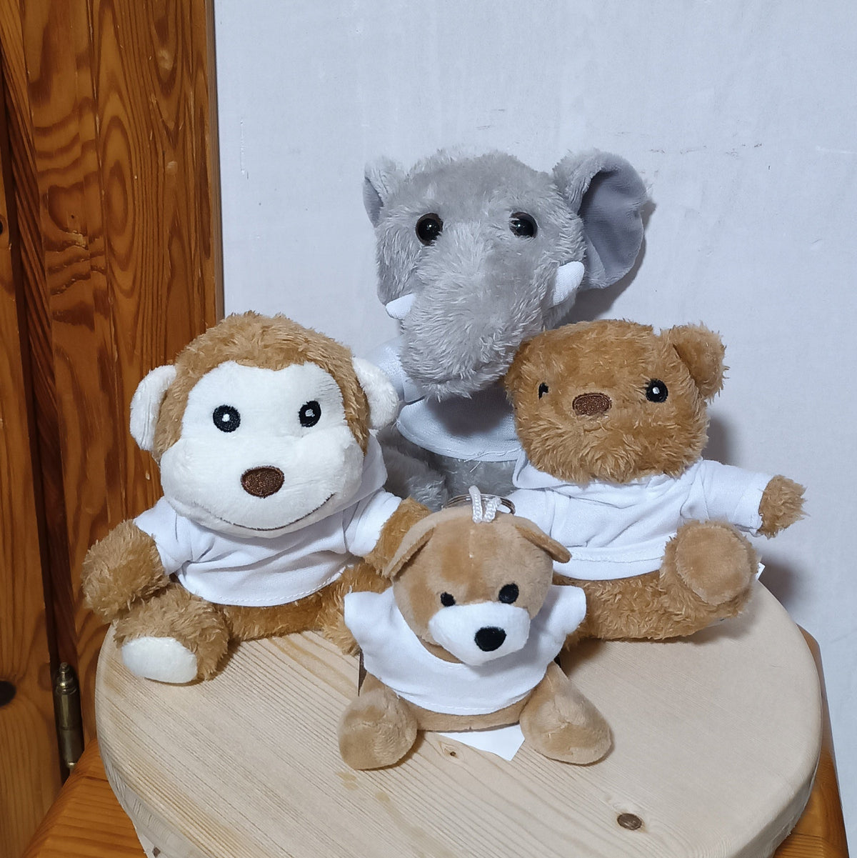 Peluche personalizable artesanal con nombre bordado – SerViArteShop