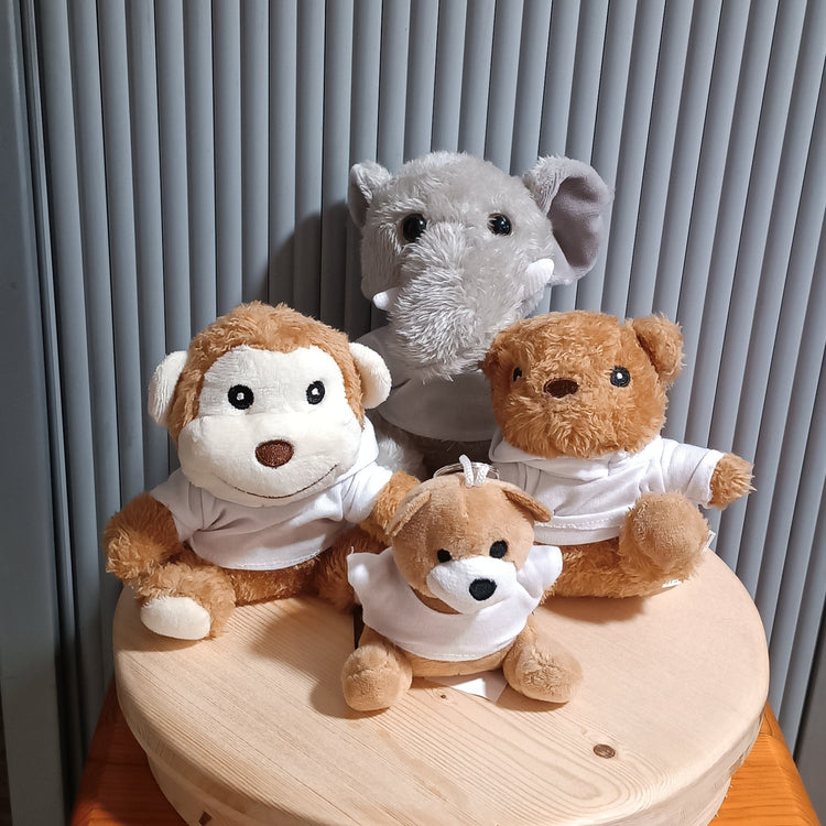 Peluche personalizable artesanal con ilustración o nombre – SerViArte