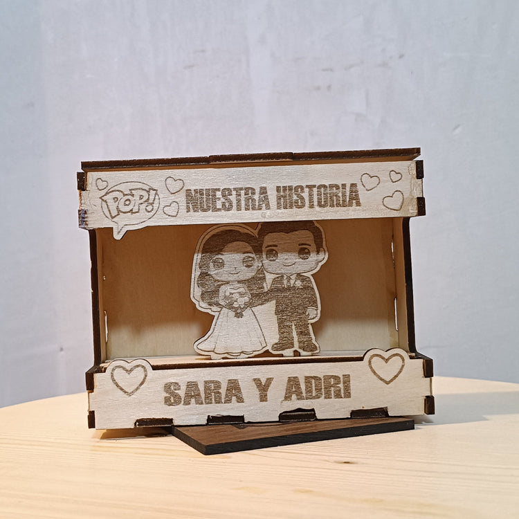 Pieza artesanal personalizada SerViArte con ilustración original – Segovia
