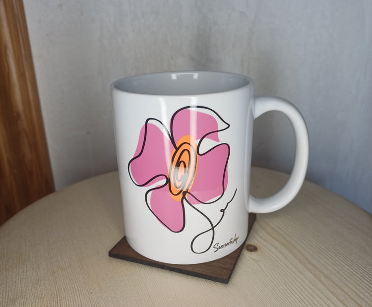 Trama Viva — Collection of Handmade Floral Cups