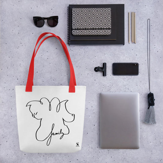 Bolsa de tela con diseño de tu mascota favorita