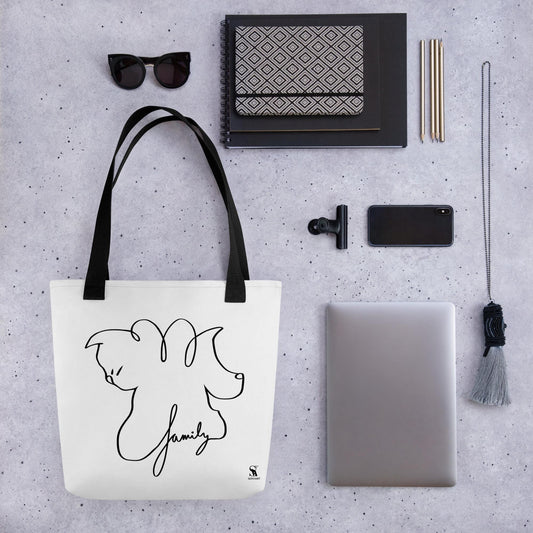Bolsa de tela con diseño de tu mascota favorita