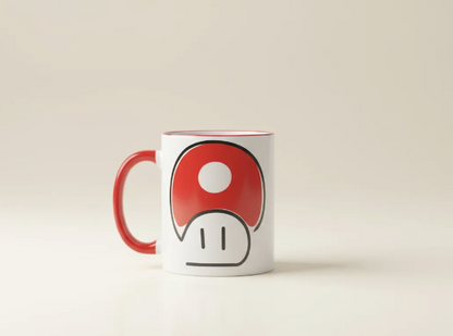 Tazas Reino Champiñón - Hecho a mano