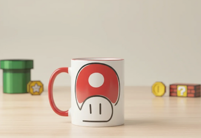 Tazas Reino Champiñón - Hecho a mano