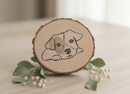 Posavasos artesanal de madera de chopo – Hecho a mano con alma y elegancia natural