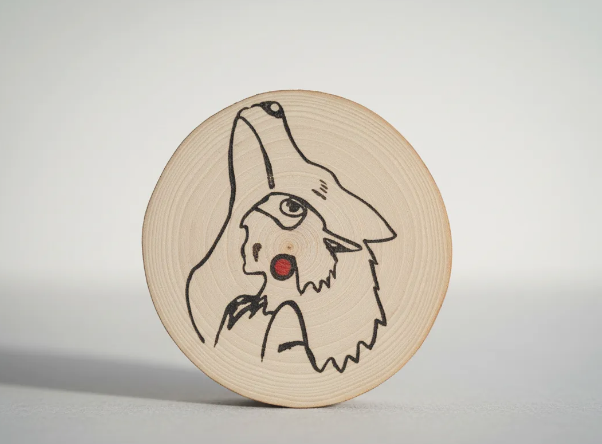 Posavasos artesanal de madera de chopo – Hecho a mano con alma y elegancia natural