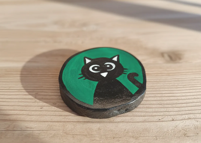 Posavasos artesanal de madera de chopo – Hecho a mano con alma y elegancia natural