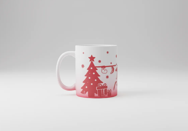 Tazas "Magia Navideña" - Hechas a mano