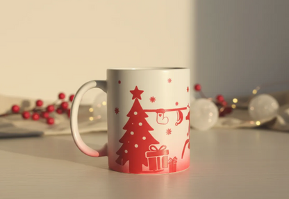 Tazas "Magia Navideña" - Hechas a mano