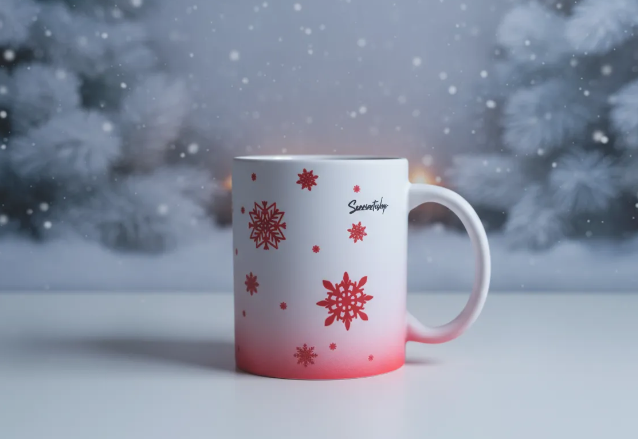 Tazas "Magia Navideña" - Hechas a mano