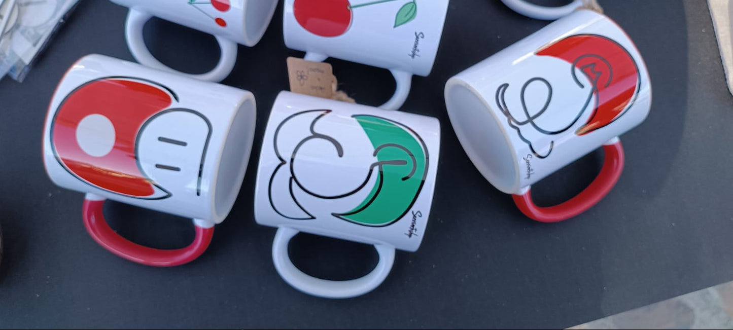 Tazas Reino Champiñón - Hecho a mano