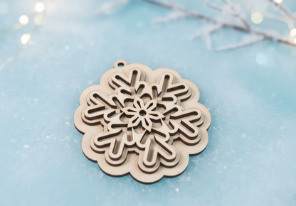 adorno navidad 3d sin pintar