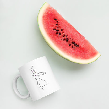taza Silueta errante - Hecho a mano