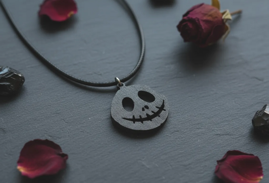 Collar jack esqueleton, regalo para halloween, si eres un fanatico de las peliculas de halloween no te puedes quedar sin tu collar de jack