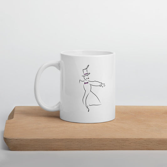 taza Silueta errante - Hecho a mano