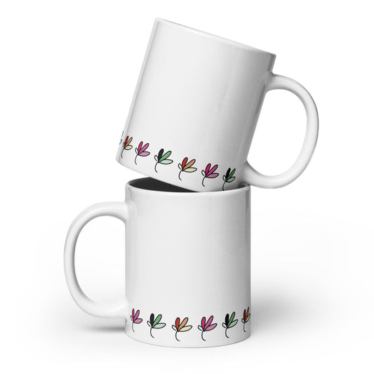 Taza Trazos de naturaleza - Hecho a mano