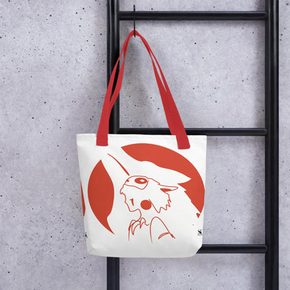 Bolsa de tela Corazón Salvaje - Inspirado en Mononoke