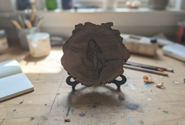 Pedido personalizado artesanal SerViArte con diseño ilustrado a mano – SerViArteShop