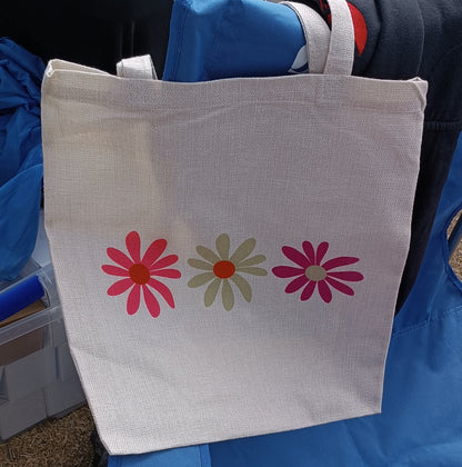 tote bag margaritas bolsas flores
